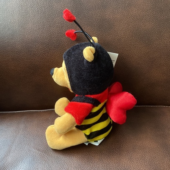 Disney Bee Pooh Bean Bag Plush 8” NWT - Picture 3 of 7